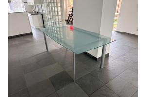 Eettafel glas Rolf Benz