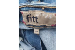 Fitt driekwart jeans 4XL/48