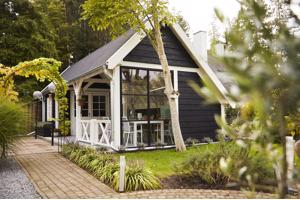 Maatwerk- Douglas houten bijgebouwen, tuinhuisjes