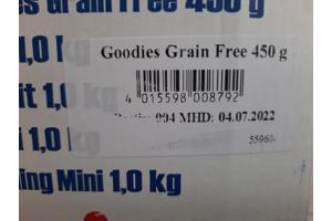Rest pallet Goodies Grain Free voor honden