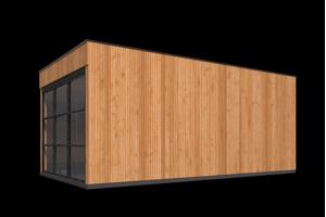 Kubeline met luifel L380X687 CM