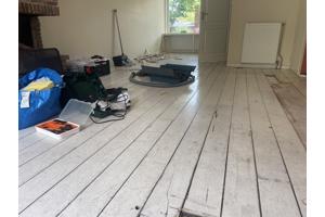 Houten vloer - in goede staat