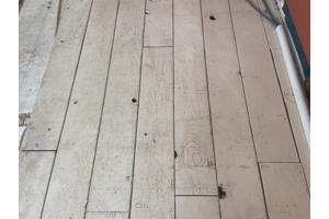 Houten vloer - in goede staat