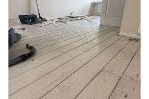 Houten vloer - in goede staat