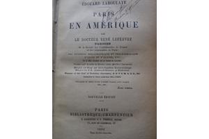 Paris en Amerique en Fables de La Fontaine