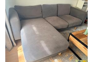 Norsborg 3-zits bank met chaise longue