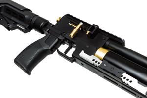 PCP Zbroia Hortitsia TAC 550/230 Black .22 5.5mm