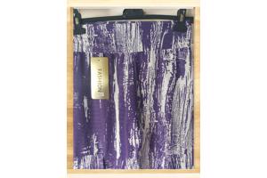 Fashion 2 delig huispak violet paars wit S/M