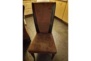 ^leren met suede stoelen moeten weg ivm nieuw