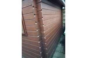 Blokhut met puntdak 3 x 4 meter