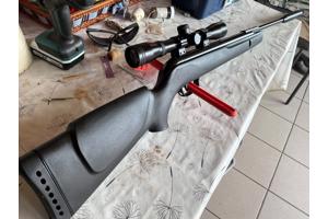 gamo 4.5 met originel richtkijker demper in zeer goede staat