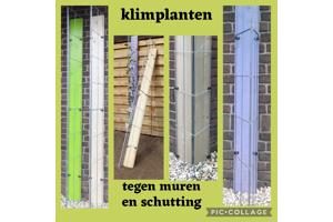 Draadrekken voor schuttingen en muren