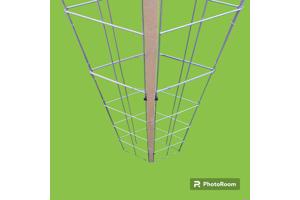 Draadrekken voor schuttingen en muren