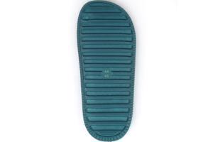 Slippers effen groen 44