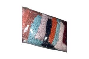 nr 39 Diamond painting meisje hondje 50x40cm (vierkant)