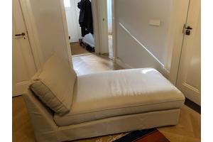 IKEA kivik 2zits en chaise longue