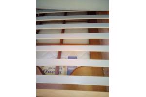 Ikea houten bed met matras