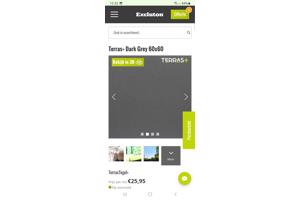 Excluton 60x60x4 (11m2) 2 kleuren