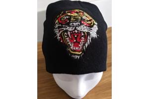 Skull muts tiger glitter one size 14 jaar - 99+ jaar.