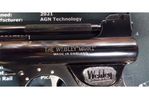 The Webley Mark 1   luchtdruk pistool