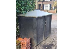 Metalen kliko huisje voor 2 kliko's