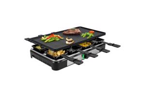 gourmetstel met 8 pannetjes