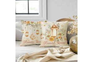 Set van 4 kussenhoezen Ramadan 50x50cm