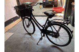 Zwarte Sparta Pick-up Damesfiets