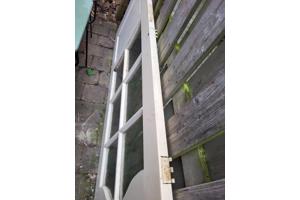 Binnendeur massief hout opknapper, stomp.