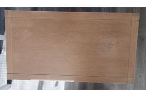 Zware houten salon tafel