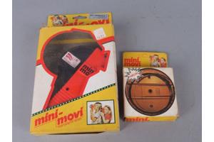 Ideal Toy Mini-Movi Viewer 1978 -- (Pocke-Fix) + 2 films