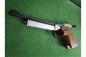 Walther CP2 wedstrijd luchtpistool met 12g CO2 adapter