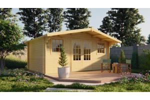 NIEUW Blokhut - Tuinhuis Karen | 40 mm | onbehandeld