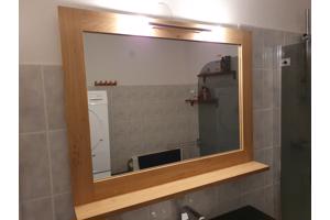 Keurig badkamermeubel + bijpassende spiegel met verlichting