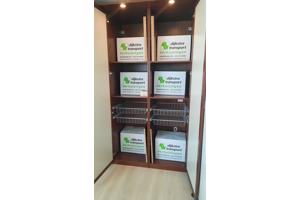 Tweepersoons bed met bijpassende kledingkast HOPEN (Ikea)