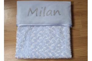 Baby dekentje met naam