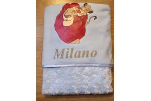 Baby dekentje met naam