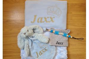 Baby dekentje met naam