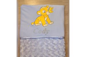 Baby dekentje met naam