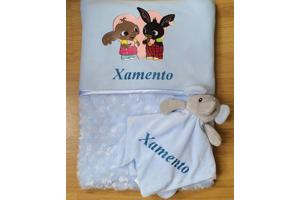 Baby dekentje met naam