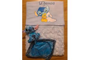 Baby dekentje met naam
