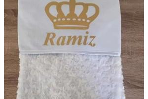Baby dekentje met naam