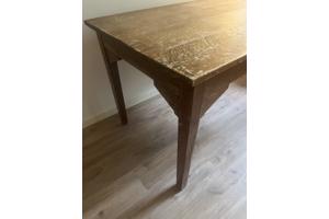 Eettafeltje/keukentafeltje/klustafeltje hout