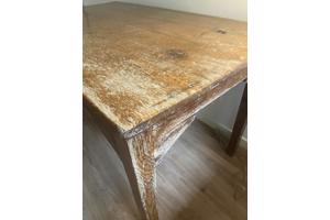 Eettafeltje/keukentafeltje/klustafeltje hout