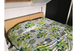 Ikea tweepersoons bed 180*200 cm incl lattenbodem en matras