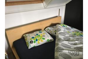 Ikea tweepersoons bed 180*200 cm incl lattenbodem en matras