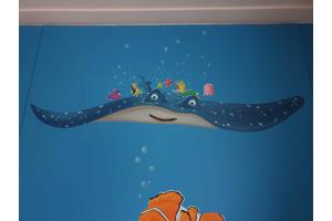 Mooie Finding Nemo wandbekleding