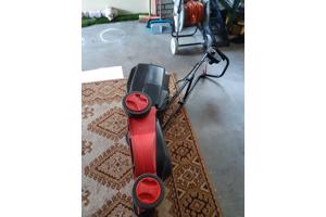 Elektrische grasmaaier met opvangbak