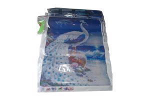 nr 40 Diamond Painting pauw strand 50x40cm (vierkant)