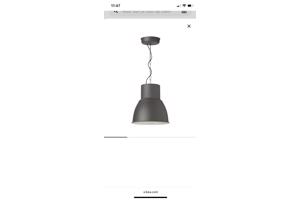 Industriele hanglamp Hektor ikea